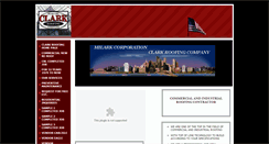 Desktop Screenshot of clarkroofing.net